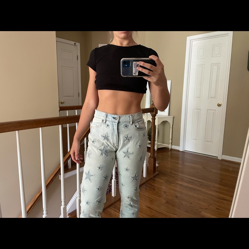 Revice star mom jeans